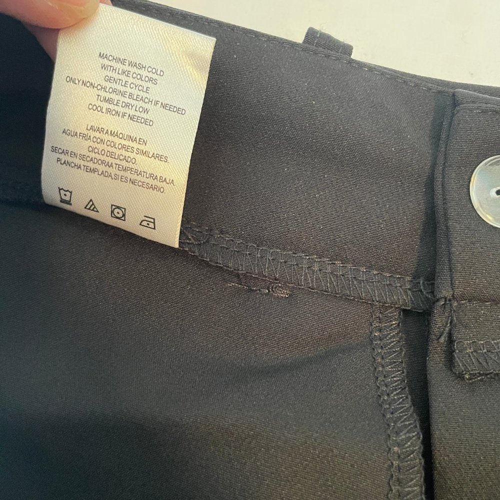 NWT Black High Rise Wide Leg Trouser Pants - Picture 8 of 8